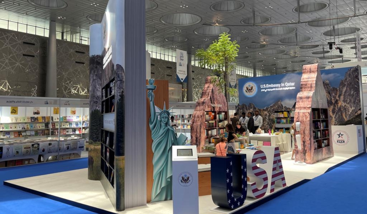 U.S. Embassy Promotes Cultural Exchange at Doha International Book Fair 2023